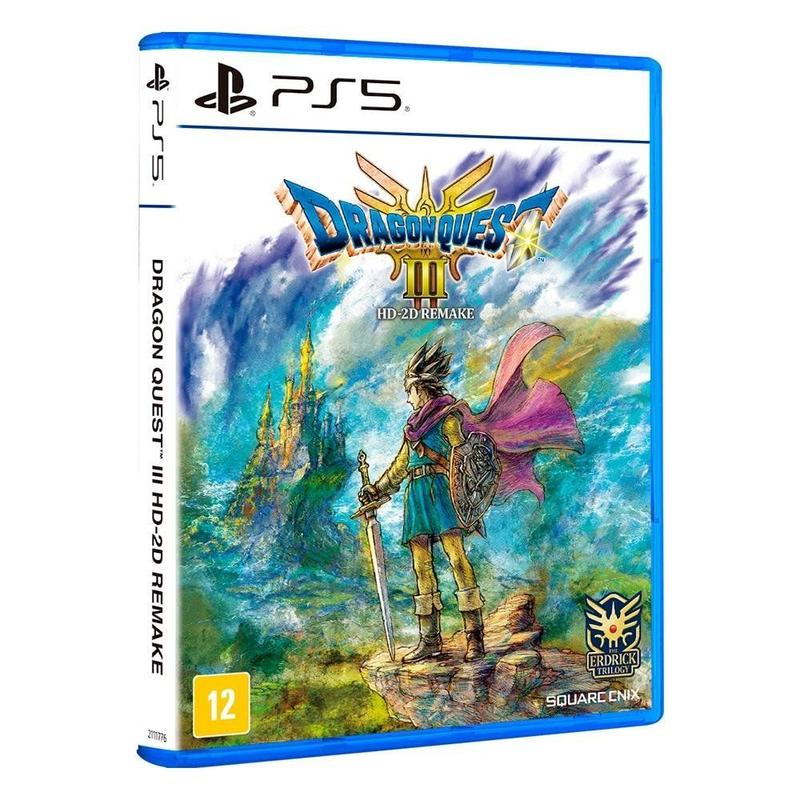 Jogo Dragon Quest III HD-2D Remake, PS5 - SE000267PS5 - Square